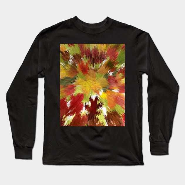 Color Blast Long Sleeve T-Shirt by Looly Elzayat